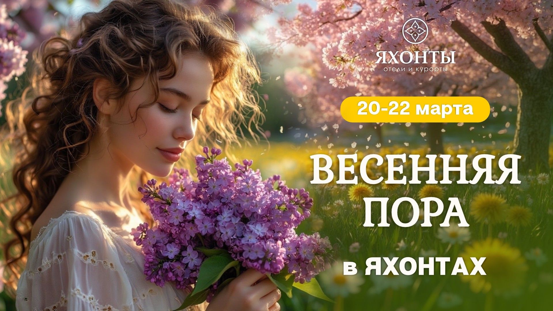 Весенняя пора в Яхонтах